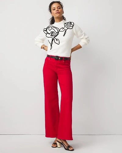 Pret Mid Rise Wide Leg Pant