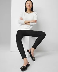 Off-The-Shoulder Ribbed Knit Pullover