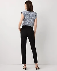 High-Rise Elle Slim Ankle Pant