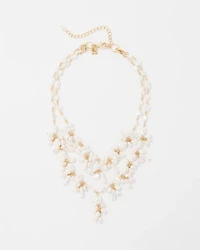 Convertible Glass Pearl Necklace