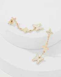 Butterfly Linear Earrings