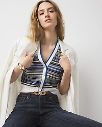 Striped Cardigan