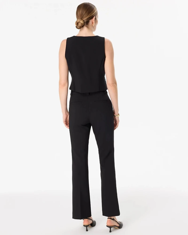 Petite Luxe Stretch Mid-Rise Blake Slim Boot Pant