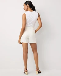 Sequin Pinstripe Tailored Short