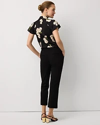 Petite Ponte Tailored Kick Flare Pant
