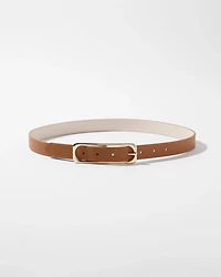 Elongated Buckle Pant Belt