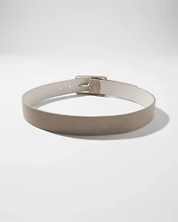 Suede Denim Belt