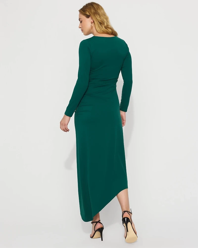 WHBM FORME™ Ruched Midi Dress