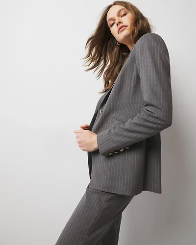WHBM® One-Button Blazer Pinstripe
