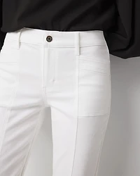 Petite Mid-Rise Double Pocket Girlfriend Jean
