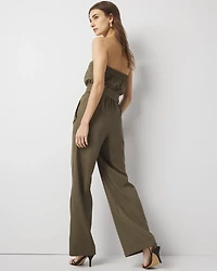 Strapless Utility Jumpsuit