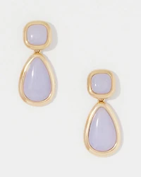 Dyed Jade Teardrop Earrings