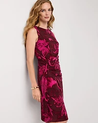 Faux Side-Tie Sleeveless Dress