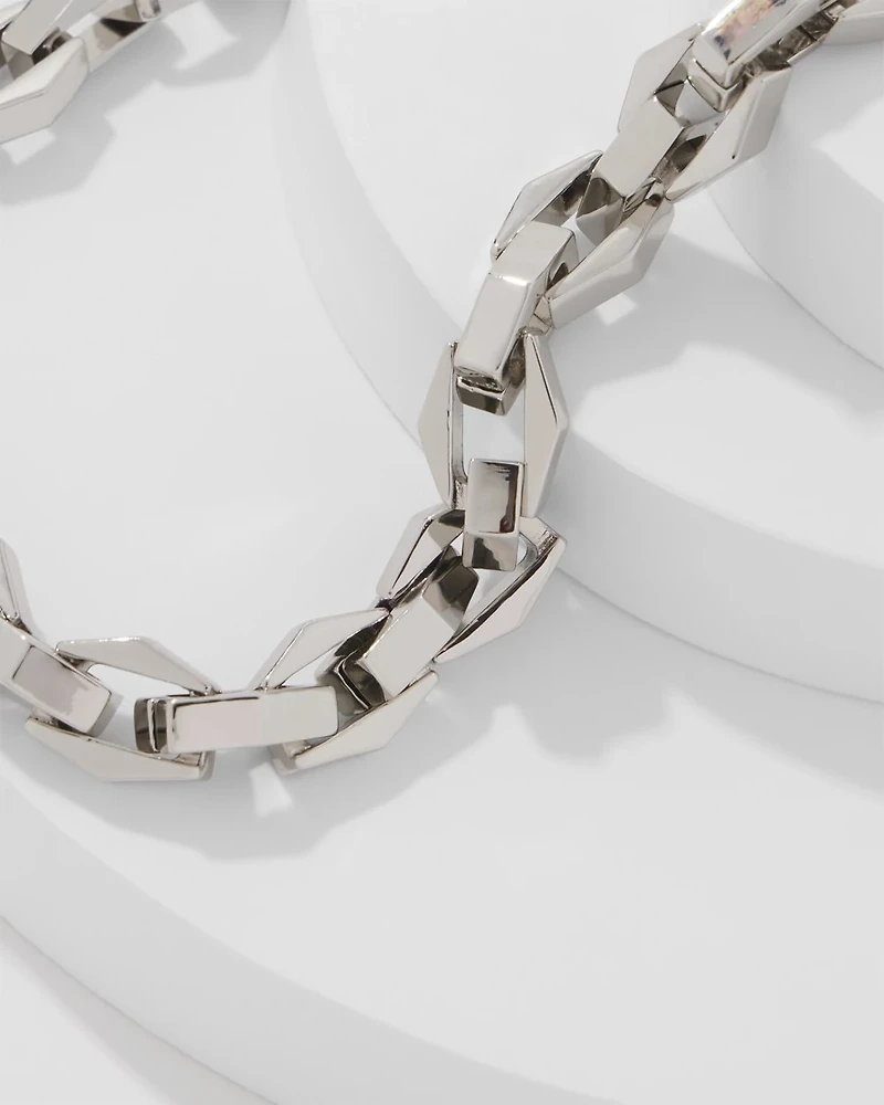 Geometric Links Necklace