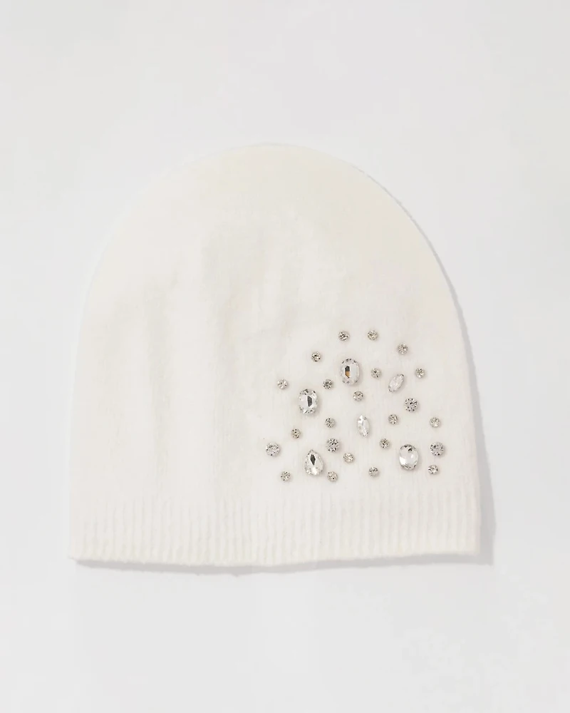 Rhinestone Beanie Hat