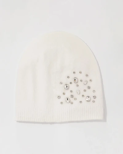 Rhinestone Beanie Hat