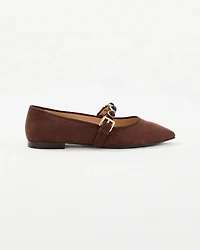 Faux Suede Flats