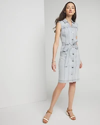 Denim Sheath Dress