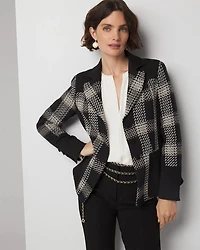 WHBM® Petite 3-Button Signature Tweed Blazer