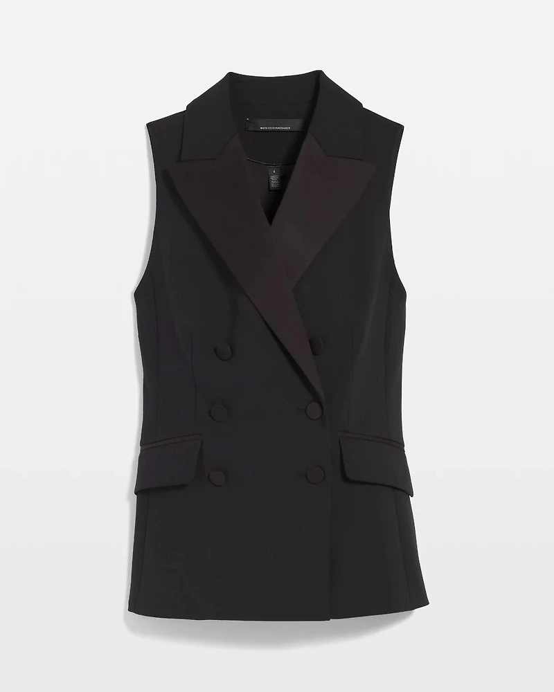 Double-Breasted Tuxedo Vest
