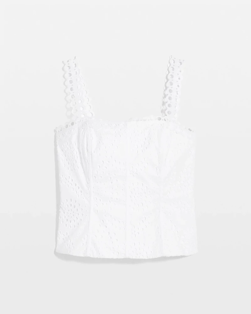 Petite Eyelet Bustier