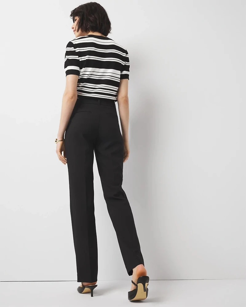 High-Rise Straight Pant