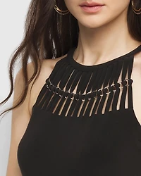 Matte Jersey Halter Top