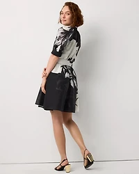 Button Front Shirt Dress