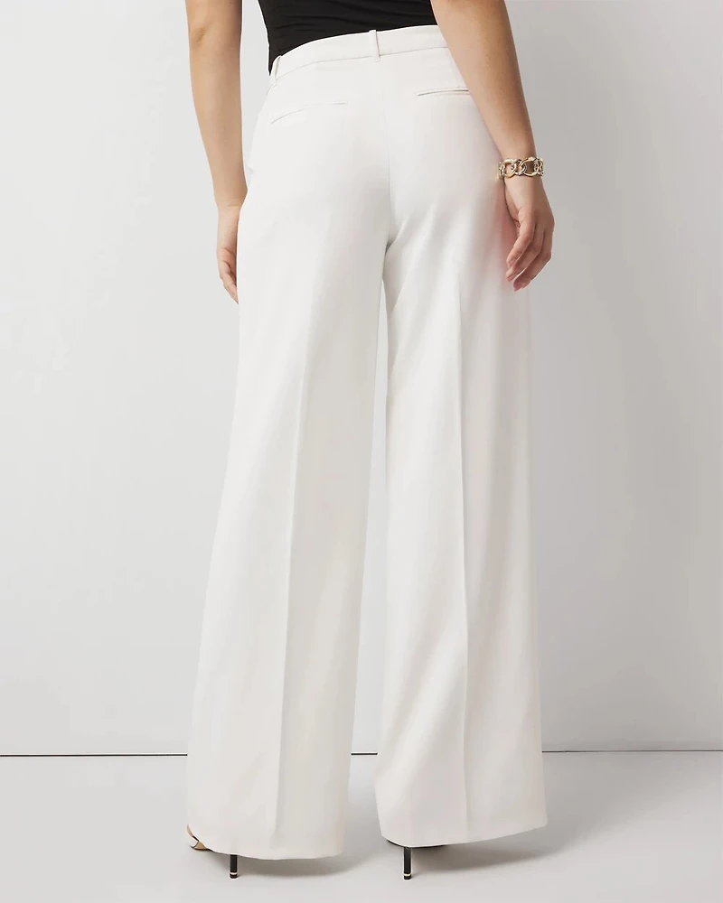 Pleated Wide Leg Pants