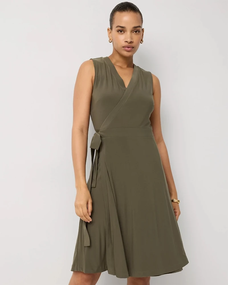 Reversible Wrap Dress