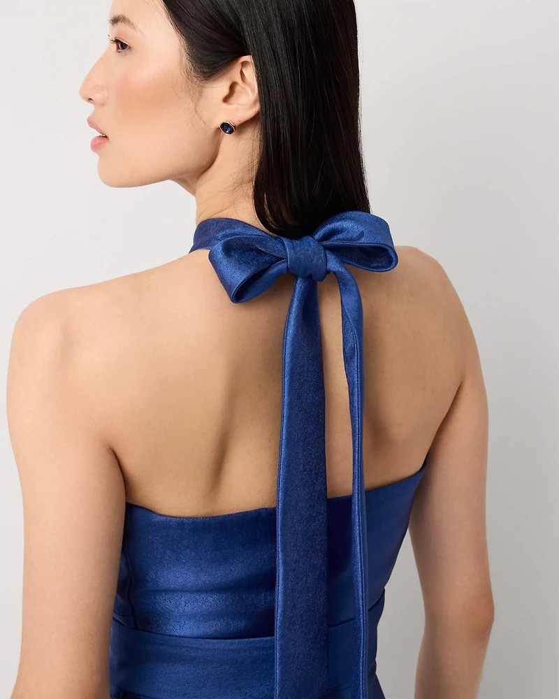 Belted Halter Jumpsuit