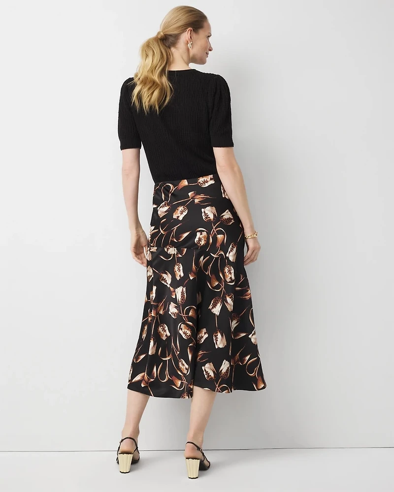 Satin Maxi Skirt
