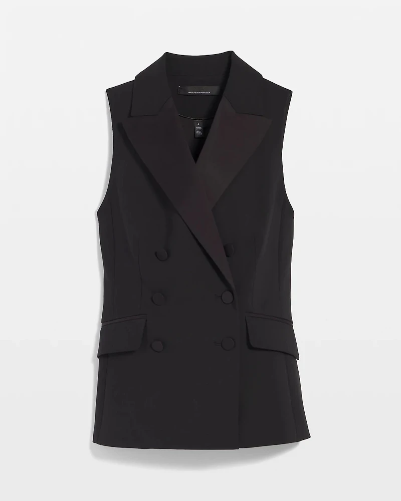 Double-Breasted Tuxedo Vest