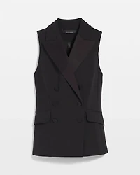 Double-Breasted Tuxedo Vest