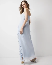 Ruffle Slip Dress