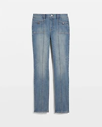 High-Rise Everyday Soft Novelty Pocket Slim Jeans