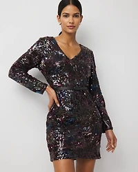 Sequin Sheath Dress