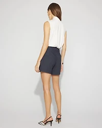Denim-Look Skort