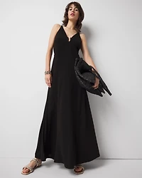Petite Hardware Jersey Maxi Dress