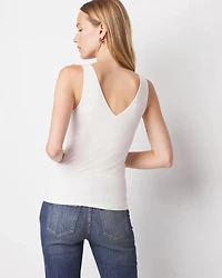 WHBM FORME™ All Ways Stretch Dual Neck Tank