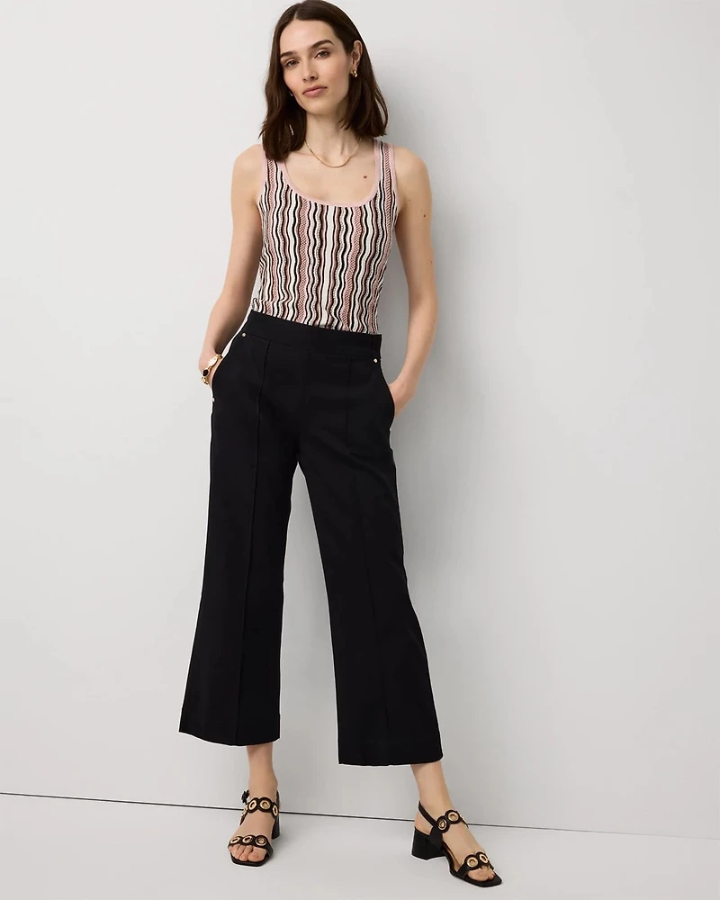 Pret High Rise Wide Leg Crop