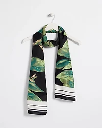Tropical Print Oblong Scarf