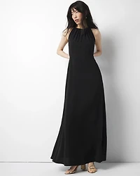 Graphic Floral Maxi Dress