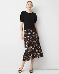 Satin Maxi Skirt