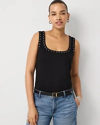 WHBM FORME™ Grommet Ribbed Tank