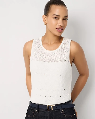 Crewneck Sweater Tank