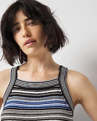 Striped Sweater Tank