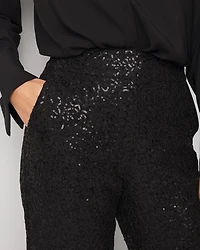 Sequin + Lace Riley Trouser