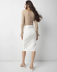 Belted Utility Skirt