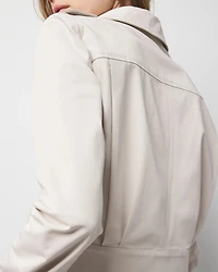 Petite Cropped Utility Jacket